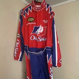 Cal Jr. Old spice Halloween costume t shirt and hat